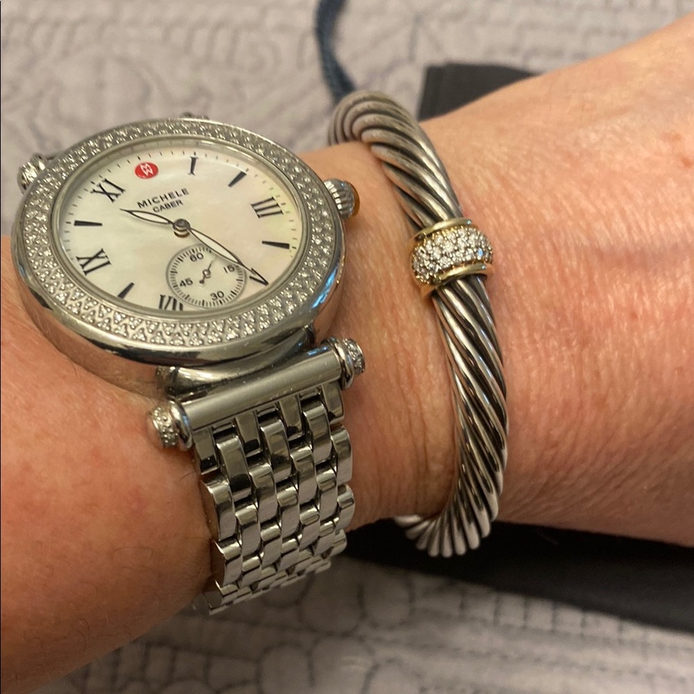David Yurman Bracelete from the cable collection.
